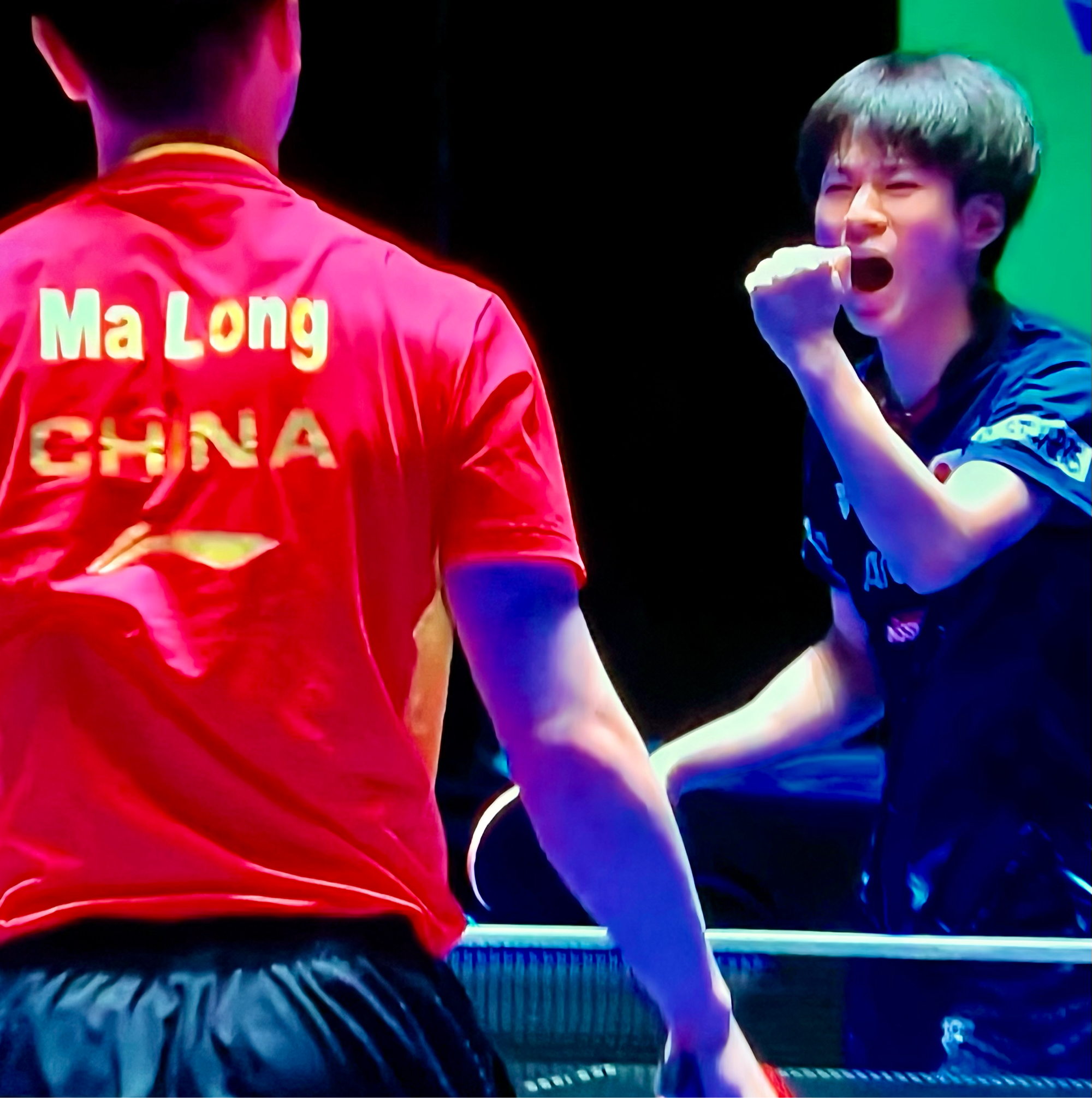 德国队绝杀日本队,马龙点燃赛场 德国队绝杀日本队,马龙点燃赛场